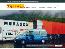 Tablet Screenshot of mudanzastortosa.com